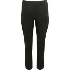 Panie Softshell Pants Miura Black 46 - Windproof & Elastyczne. Czarne spodnie sportowe damskie WOMEN'S BEST, s, bez wzorów, z softshellu, trekkingowe. Za 299.99 zł.