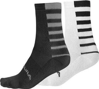 Skarpetki Endura Coolmaxョ Stripe (x2). Białe skarpety damskie ENDURA, bez wzorów, z materiału. Za 79.99 zł.