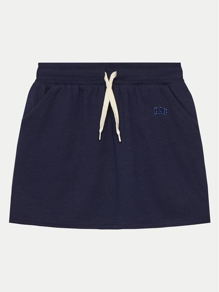 Gap Spódnica 881449 Granatowy Regular Fit. Niebieskie spódniczki dla dziewczynek GAP, bez wzorów, z bawełny. Za 69.99 zł.