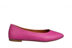 Baleriny Bayla-161 122 23Y8005 Bead 161704, Różowy, Skóra naturalna - 36. Czerwone baleriny damskie Bayla, na lato, bez wzorów, z materiału, bez obcasa, na płaskiej podeszwie. W wyprzedaży za 179.10 zł.