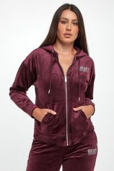 Bluza damska welurowa DKNY. Bluzy damskie DKNY, m, bez wzorów, z weluru, bez kaptura. Za 439.00 zł.