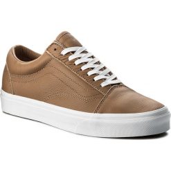 Tenisówki VANS - Old Skool VN0A38G1R0S (Leather) Tawny Brown/True White. Brązowe trampki męskie Vans, z gumy. W wyprzedaży za 279.00 zł.