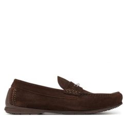 Mokasyny Calvin Klein. Brązowe mokasyny męskie Calvin Klein. Za 399.99 zł.