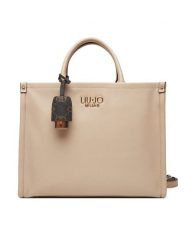 Liu Jo Torebka Ecs M Tote AF5206 E0058 Beżowy. Brązowe torebki do ręki damskie Liu Jo, bez wzorów, ze skóry, bez dodatków. Za 719.99 zł.