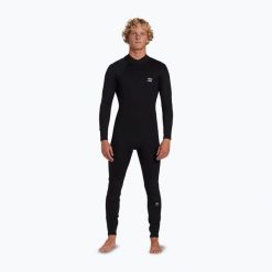 Pianka do pływania męska Billabong 4/3 mm Foil Back Zip black. Czarne buty sportowe męskie Billabong, bez zapięcia, rowerowe. Za 839.99 zł.