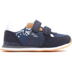 Granatowe Buty Sportowe Courtesy. Niebieskie buty sportowe chłopięce Born2be, z materiału. Za 69.99 zł.