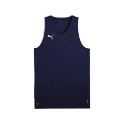 Koszulka Puma teamJaws Starter. Czarne koszulki sportowe męskie Puma, l, bez wzorów, z materiału, bez kołnierzyka, bez ramiączek, na fitness i siłownię. Za 119.99 zł.