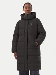 Calvin Klein Jeans Kurtka zimowa Matte LV047H505G Czarny Relaxed Fit. Czarne kurtki damskie Calvin Klein Jeans, na zimę, xs, bez wzorów, z jeansu, bez kaptura. Za 1,199.00 zł.