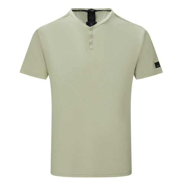 T-shirt Męski Dewi. Czerwone t-shirty męskie Regatta, l, bez wzorów, z elastanu, bez kołnierzyka. Za 82.99 zł.