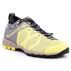 Buty Garmont Agamura Knit Wms W 481036-605 żółte. Żółte obuwie sportowe damskie bez wzorów, z materiału, trekkingowe. Za 731.28 zł.