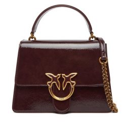 Torebka PINKO. Czerwone torebki do ręki damskie Pinko, bez wzorów, klasyczne, bez dodatków. Za 979.99 zł.