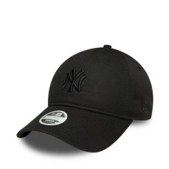 Czapka z daszkiem New Era. Czarne czapki i kapelusze damskie New Era, bez wzorów. Za 119.99 zł.
