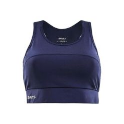 Koszulka treningowa damska Craft Sport-bh Top Rush. Niebieskie koszulki sportowe damskie Craft, s, bez wzorów, z materiału, bez kołnierzyka, bez ramiączek, do biegania. Za 168.00 zł.