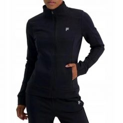 Bluza damska Fila Rangiroa. Czarne bluzy damskie Fila, m, bez wzorów, bez kaptura. Za 139.00 zł.