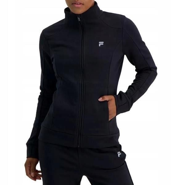 Bluza damska Fila Rangiroa. Czarne bluzy damskie Fila, l, bez wzorów, z bawełny, bez kaptura. Za 139.00 zł.