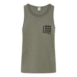 Tank top Protest Dany. Szare t-shirty męskie Protest, na lato, xs, bez wzorów, z bawełny, eleganckie, bez kołnierzyka. Za 156.50 zł.