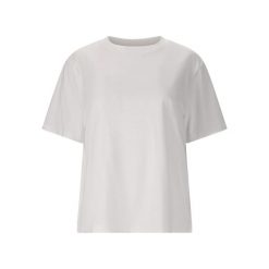 Koszulka damska Athlecia Lexy. Białe obuwie sportowe damskie Athlecia, bez wzorów, casualowe, bez kołnierzyka. Za 178.00 zł.