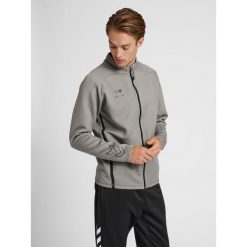 Bluza dresowa zapinana na zamek błyskawiczny Hummel Cima XK. Czarne bluzy męskie Hummel, xl, bez wzorów, z dresówki, bez kaptura, do piłki ręcznej. W wyprzedaży za 253.55 zł.