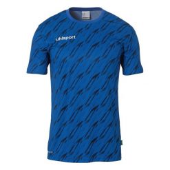 Koszulka Uhlsport Progressive 28. Białe koszulki sportowe męskie Uhlsport, bez wzorów, z materiału, bez kołnierzyka, bez ramiączek, do piłki nożnej. Za 153.30 zł.