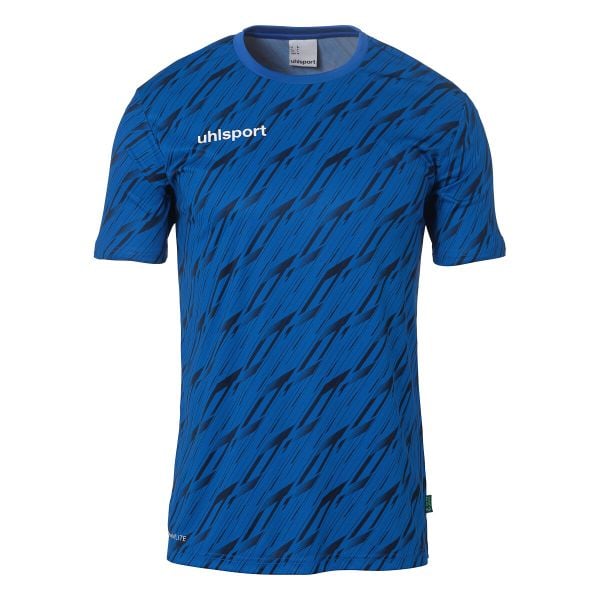 Koszulka Uhlsport Progressive 28. Niebieskie koszulki sportowe męskie Uhlsport, l, bez wzorów, z materiału, bez kołnierzyka, bez ramiączek, na fitness i siłownię. Za 139.56 zł.
