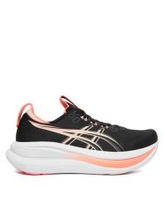 Asics Buty do biegania Gel-Nimbus 28 1012B899 Czarny. Czarne obuwie sportowe damskie Asics, bez wzorów, z meshu, do biegania. Za 899.99 zł.