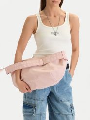 Guess Jeans Torebka CWBEO-GUESS-M-002-09 Różowy. Czerwone torebki do ręki damskie Guess Jeans, z aplikacjami, z jeansu, bez dodatków. Za 199.99 zł.