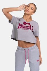 Damska krótka, luźna koszulka Lonsdale Heddle. Czerwone t-shirty damskie Lonsdale, xl, bez wzorów, z jersey, eleganckie, bez kołnierzyka. Za 107.50 zł.