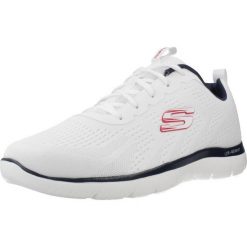 Buty SKECHERS SUMMITS Biały. Białe trekkingi męskie Skechers, trekkingowe. Za 272.99 zł.