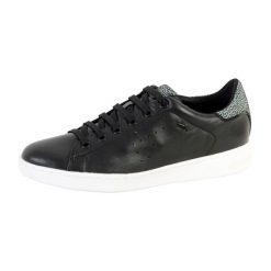 Trenerzy damscy Geox Jaysen Nap+Prin.Goa.Sue. Czarne obuwie sportowe damskie Geox, trekkingowe. W wyprzedaży za 420.25 zł.