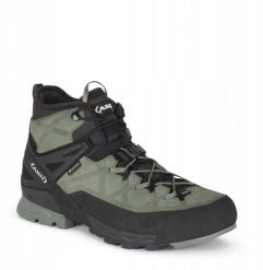 Buty trekkingowe męskie Aku M'S ROCK DFS MID GTX, green, 42. Zielone trekkingi męskie Aku. Za 722.06 zł.