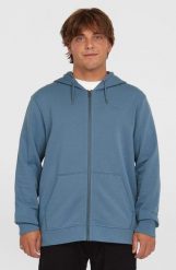 Bluza męska z kapturem O'Neill Small Logo Fz. Niebieskie bluzy męskie O'Neill, m, bez wzorów, z bawełny, z kapturem. Za 299.00 zł.