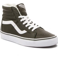 Sneakersy VANS - Sk8-Hi Reissue VN0A2XSBUCH1 (Leather/Fleece) Olive Ni. Półbuty damskie Vans. W wyprzedaży za 319.00 zł.
