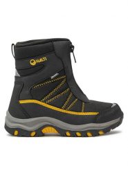 Halti Kozaki Saga 054-2724 Czarny. Czarne buty zimowe dziewczęce Halti, bez wzorów, z tworzywa sztucznego, bez zapięcia. Za 219.99 zł.