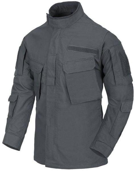 Helikon-Tex Bluza CPU® - PolyCotton Ripstop - Shadow Grey. Szare bluzy męskie HELIKON-TEX, m, bez wzorów, bez kaptura. Za 165.05 zł.