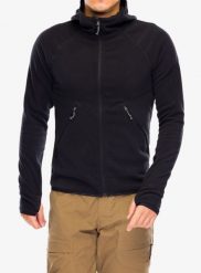 Bluza polarowa Turbat Annapurna. Czarne bluzy męskie TURBAT, l, bez wzorów, z materiału, z kapturem. Za 263.99 zł.