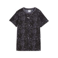 Damska koszulka Graphics Animal Printed PUMA. Szare t-shirty damskie Puma, s, bez wzorów, z bawełny, klasyczne, bez kołnierzyka. Za 129.00 zł.