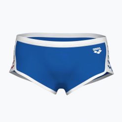 Slipy pływackie męskie arena Icons Swim Low Waist Short Solid. Białe kąpielówki męskie Arena, m, bez wzorów, do pływania. Za 129.99 zł.