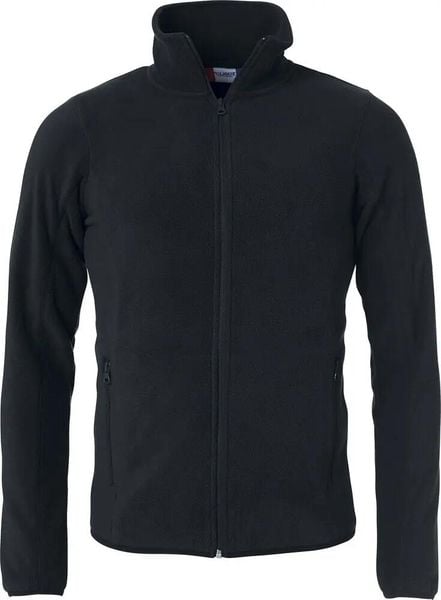 Clique Basic Polar Fleece Kurtka – 100% poliester, antipilling. Czarne kurtki męskie CLIQUE, m, bez wzorów, z polaru, bez kaptura. Za 173.16 zł.