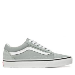 Tenisówki Vans. Czarne trampki i tenisówki damskie Vans, bez wzorów, bez zapięcia. Za 239.99 zł.