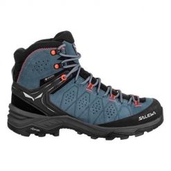 Buty trekkingowe damskie Salewa Ws Alp Trainer 2 Mid Gtx. Niebieskie trekkingi damskie Salewa, na zimę, za kostkę, trekkingowe. Za 923.50 zł.