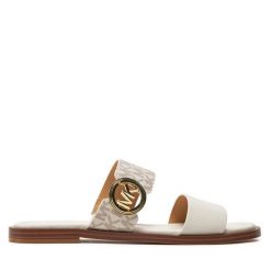 Klapki MICHAEL Michael Kors. Klapki damskie MICHAEL Michael Kors, bez wzorów, bez obcasa. Za 699.99 zł.