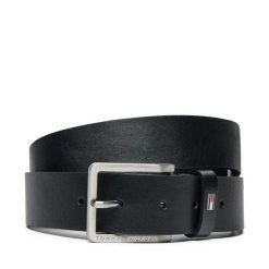 Pasek Męski Tommy Hilfiger. Czarne paski damskie Tommy Hilfiger, bez wzorów. Za 149.99 zł.
