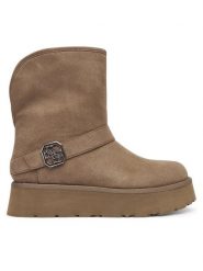 Guess Śniegowce FLFDOL ESU10 Brązowy. Brązowe śniegowce i trapery damskie Guess, z materiału. Za 579.99 zł.