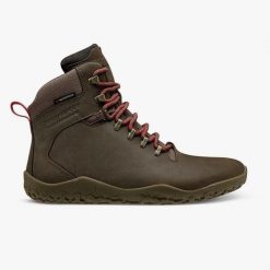 Buty barefoot damskie Vivobarefoot Tracker II Fg. Brązowe obuwie sportowe damskie Vivobarefoot, bez wzorów, trekkingowe. Za 719.99 zł.