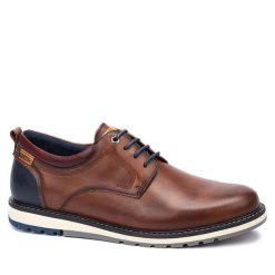 Półbuty Pikolinos. Brązowe półbuty na co dzień męskie Pikolinos, bez zapięcia. Za 579.99 zł.