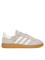 Adidas Sneakersy Handball Spezial C JP9572 Szary. Szare buty sportowe dziewczęce Adidas, bez wzorów, ze skóry, bez zapięcia, do piłki ręcznej. Za 279.99 zł.