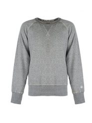 Bluza trekking męska C-Neck. Szare bluzy męskie Champion, m, z aplikacjami, z bawełny, bez kaptura. Za 229.00 zł.