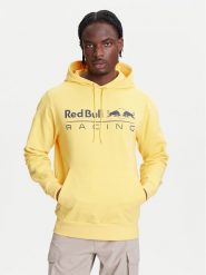 Pepe Jeans Bluza Red Bull Racing Team Logo RM580016 Żółty Regular Fit. Żółte bluzy męskie Pepe Jeans, m, bez wzorów, z bawełny, bez kaptura. Za 379.99 zł.