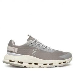 Buty do biegania damskie On 3WE30173242. Szare obuwie sportowe damskie On, bez wzorów, z materiału, do biegania. Za 856.00 zł.