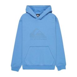 Bluza z kapturem dla Chłopcy COMP LOGO Niebieski. Zielone bluzy dla chłopców Quiksilver, bez wzorów, z bawełny, bez ramiączek, z kapturem. Za 169.99 zł.